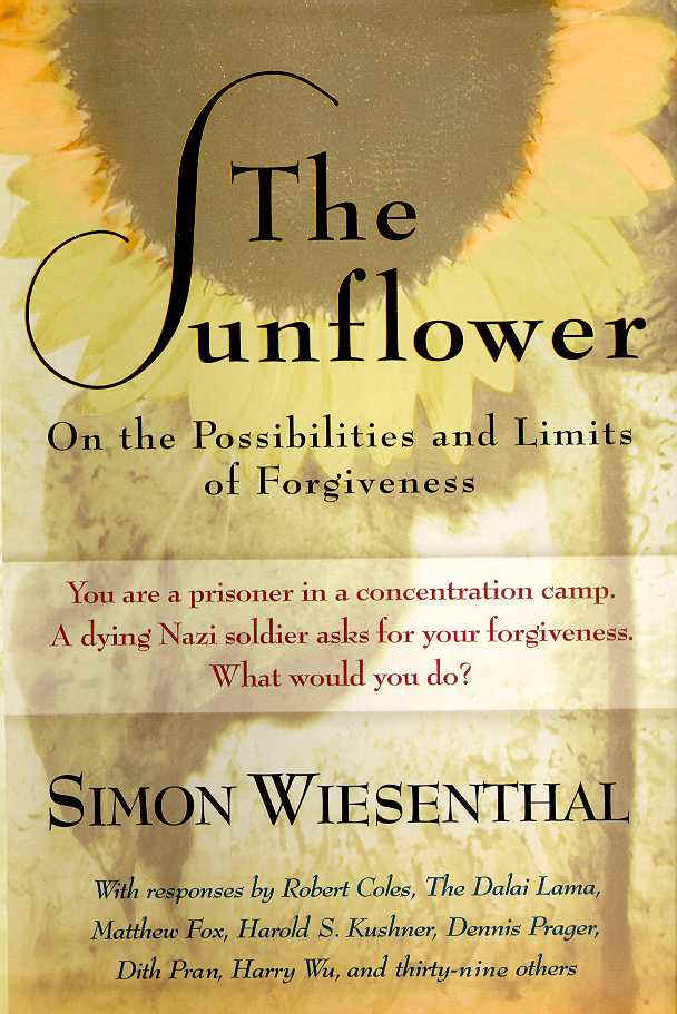 The sunflower by simon wiesenthal   amazon.com